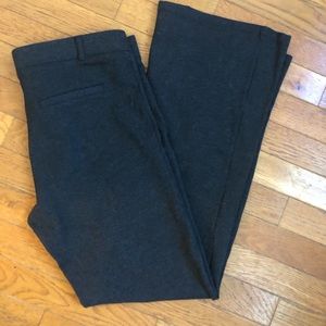 Charcoal Gray Betabrand Yoga Work Pants